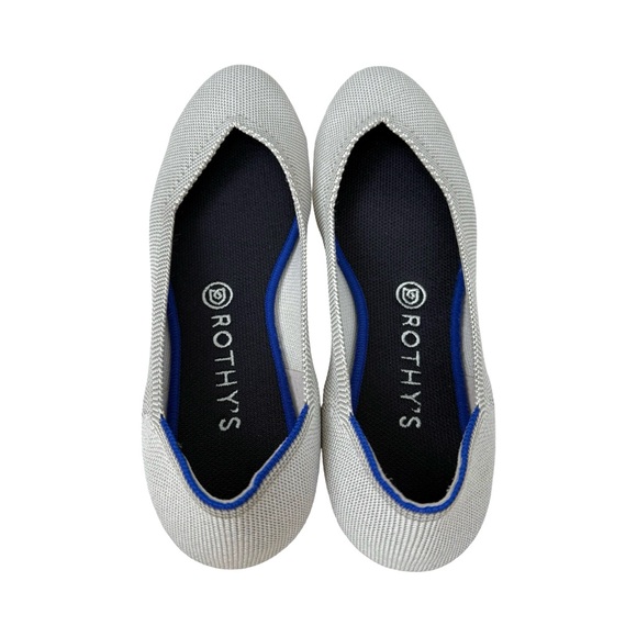 Rothy's The Flat in Flax Birdseye color
rounded toe Size 9 - Picture 6 of 10